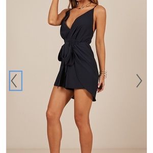 Together again jumpsuit-showpo size medium